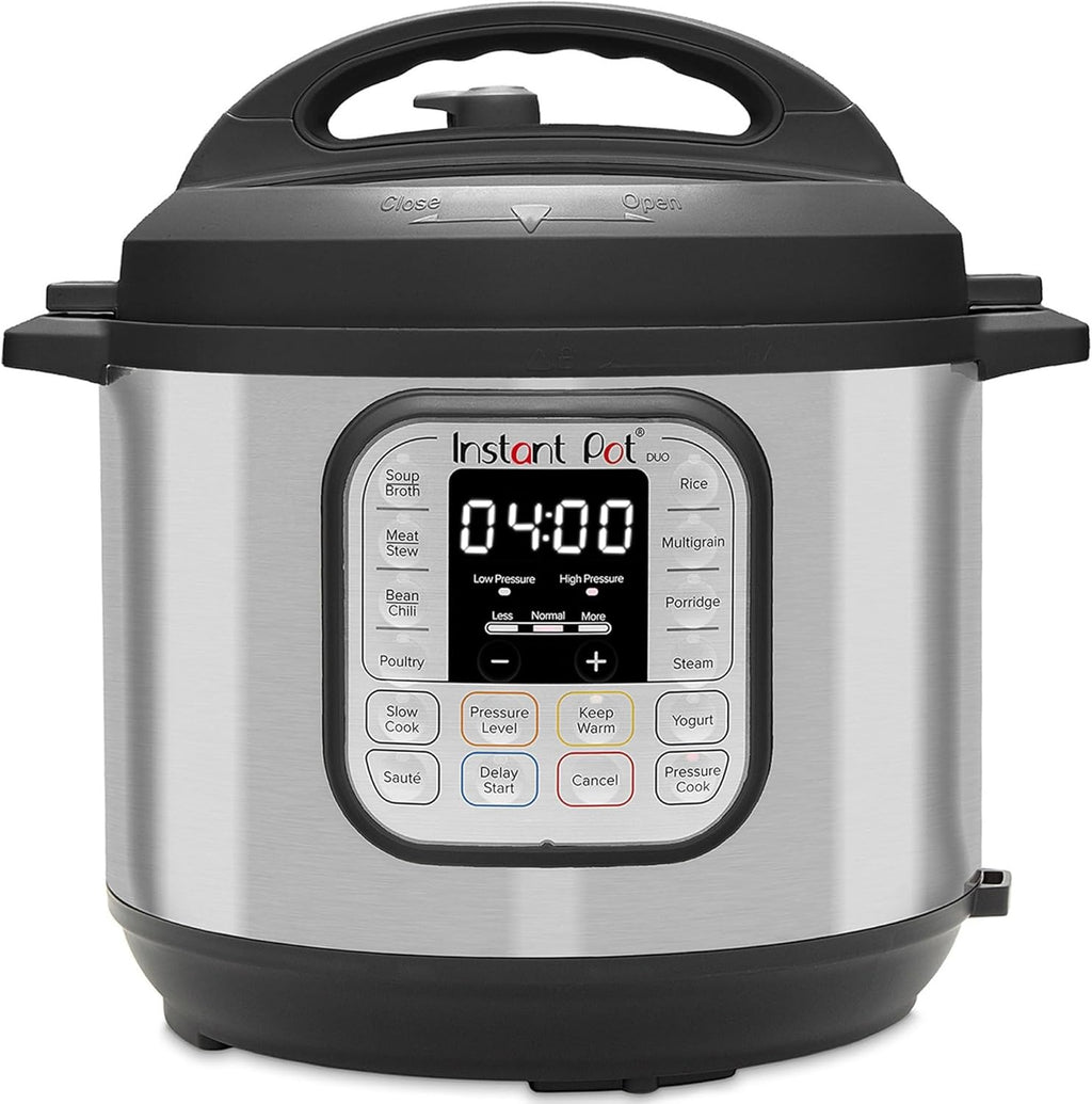 Instant Pot Duo 7-in-1 Multi Cooker 5.7L – Pressure Cooker, Slow Cooker, Rice Cooker, Stainless Steel